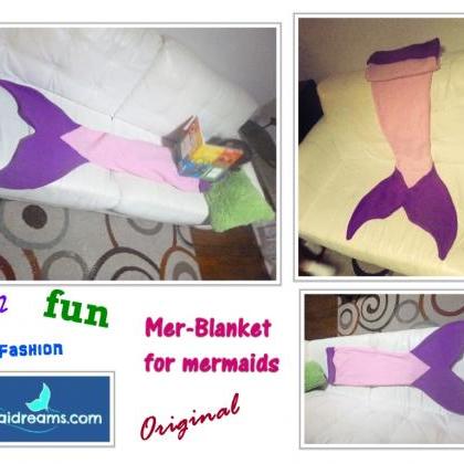 Mermaid Blanket For Mermaid Lovers. The Cutiest..