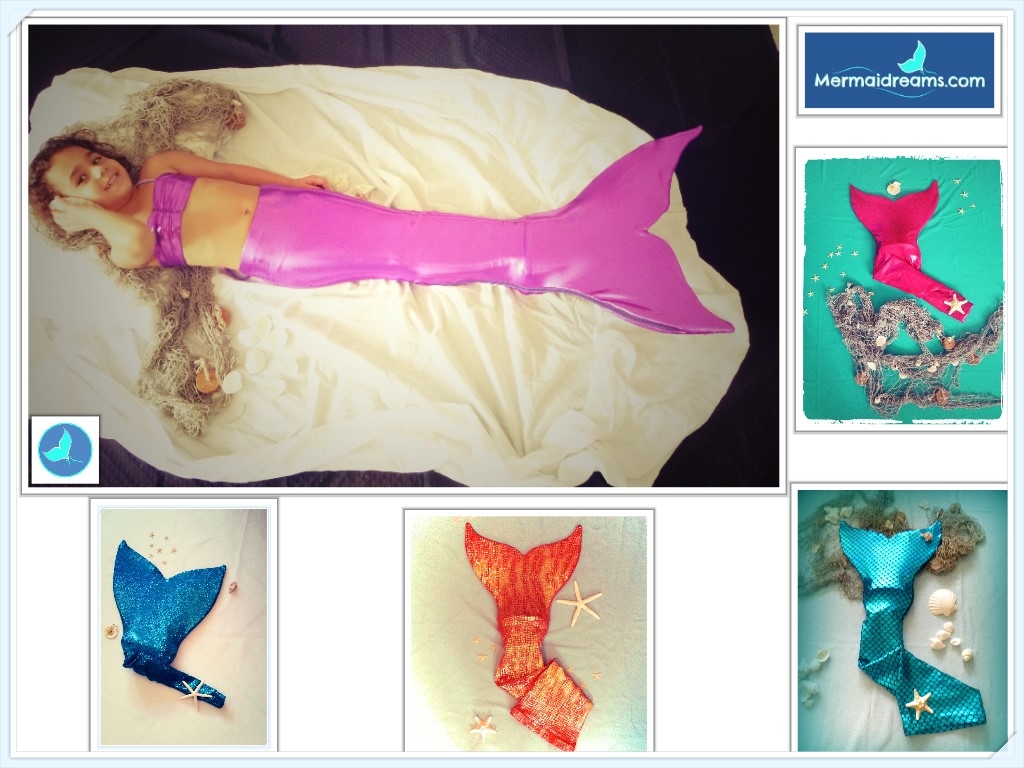 Basic Swimmable Mermaid Tail. Tailored And Handmade By Mermaidreams. Monofin Included